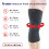 Neo G Airflow Non-Slip Knee Support - Multi-Zone Compression, Breathable Knee Brace, Medium, Black 4