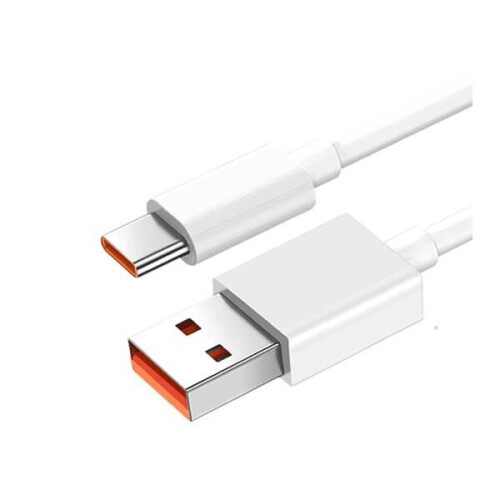 Xiaomi Official Xiaomi Mi Turbo 6A USB Type C to USB Type A Data Cable - White (Bulk Packed)