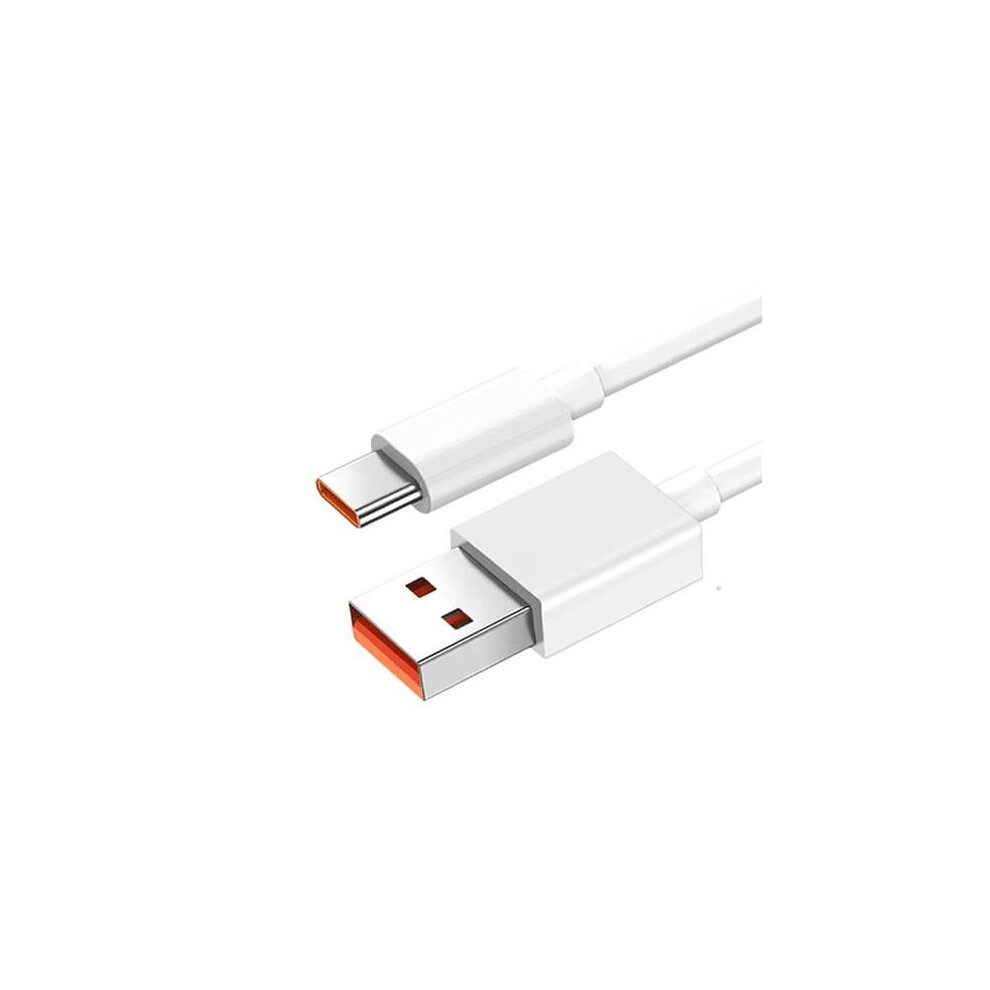 Official Xiaomi Mi Turbo 6A USB Type C to USB Type A Data Cable - White (Bulk Packed)