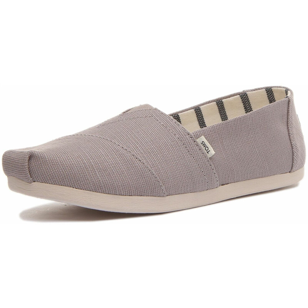 (UK 3) Toms Alpargata Morning Dove Heritage Canvas Espadrilles