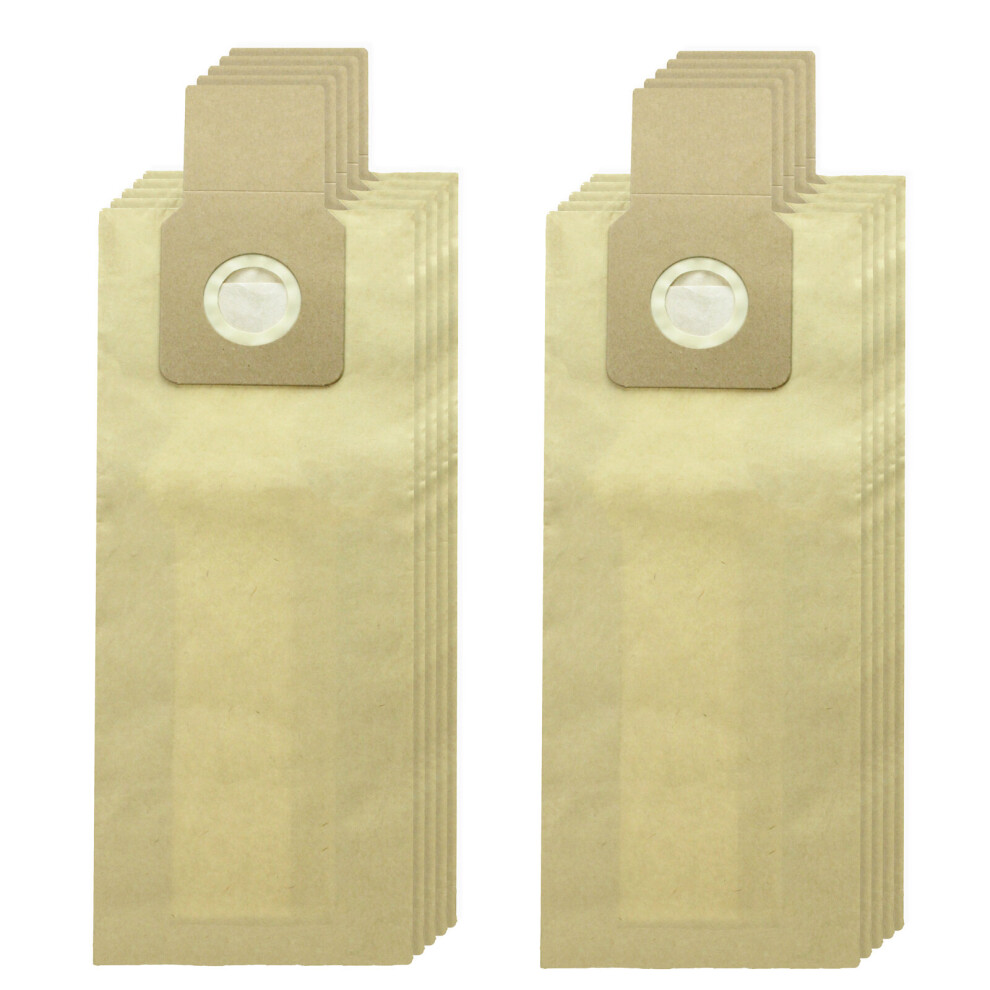 U-2E U20E Type Upright Vacuum Cleaner Dust Bags for Panasonic (Pack of 10)