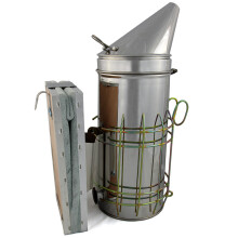 Stainless Steel Bee Smoker with Large Heat Shield