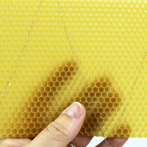 Langstroth Beehive Super Wired Wax Foundation Sheets 2