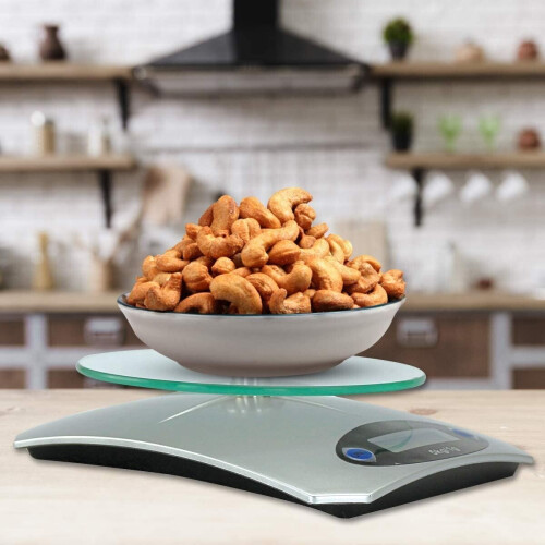 (SILVER) 5kg Digital Scale Electric Kitchen Scale For Cooking Baking 1