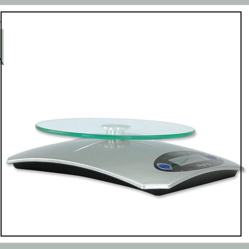 (SILVER) 5kg Digital Scale Electric Kitchen Scale For Cooking Baking