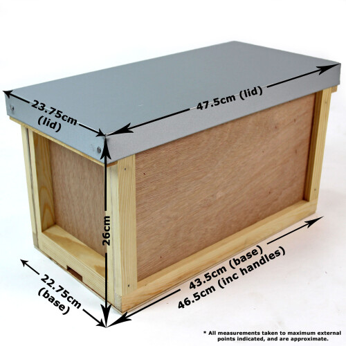 Actiasbee National Nucleus Beehive Pine 5 Frame Nuc 2