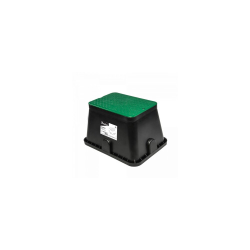 Irrigation "Jumbo" Valve Box Rectangular With Green Lid 64X50Cm 1