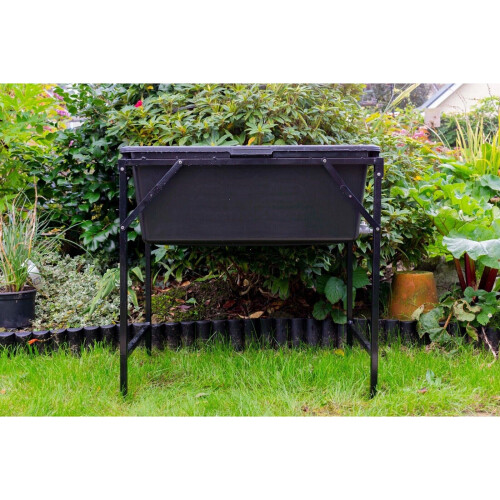 DOG BATH WITH QUICK EMPTY DRAIN AND FOLDABLE RIGID METAL STAND (STAND AND BATH) 90L 1