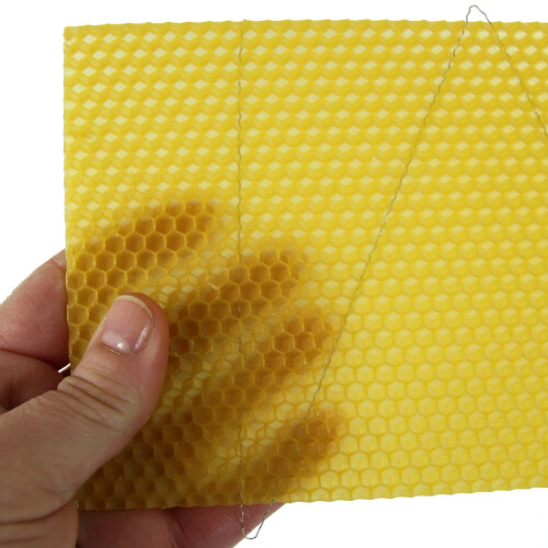 National Bee Hive Super Wired Wax Foundation Sheets 10 pcs 2