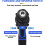 Blue Screwdriver w/Battery Fast Charger Powerful Cordless Drill Set 3