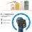 Blue Screwdriver w/Battery Fast Charger Powerful Cordless Drill Set 5