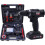 LED Cordless Drill Set Electric Driver DIY Combi Screwdriver Tool Kit 1