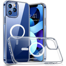(for iPhone 11) Clear Magnet Safe Case Protective Phone Case for iPhone Models