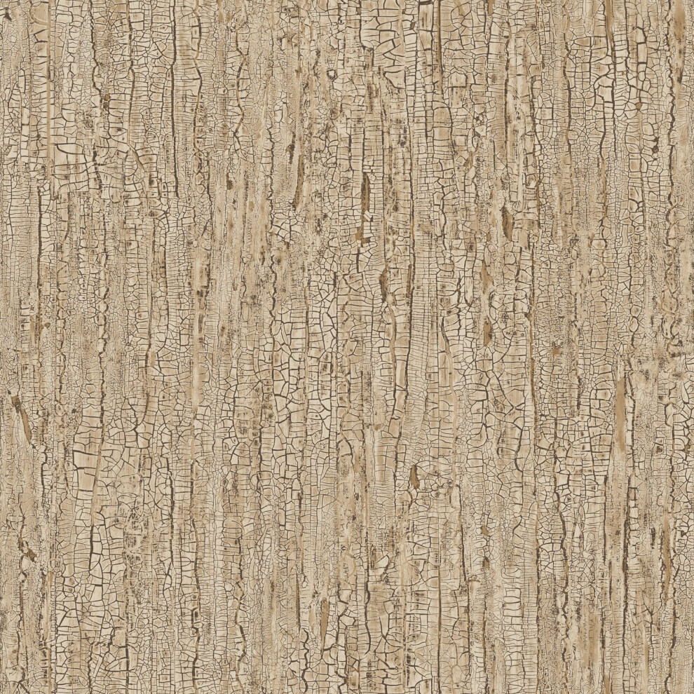 (Mocha 528121) Rasch Rustic Wooden Tree Bark Wallpaper 4000441528121