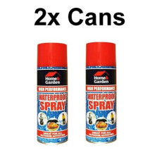 (2X) WATER PROOF SPRAY DIRT EQUIPMENT CLOTH 300 ML