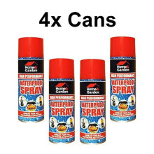 (4X) WATER PROOF SPRAY DIRT EQUIPMENT CLOTH 300 ML