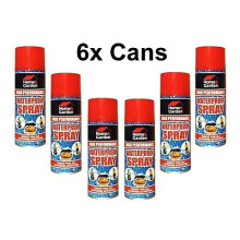 (6X) WATER PROOF SPRAY DIRT EQUIPMENT CLOTH 300 ML