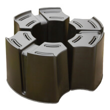Multi Piece Black Water Butt Stand, Water Butt Base