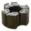 Multi Piece Black Water Butt Stand, Water Butt Base 1