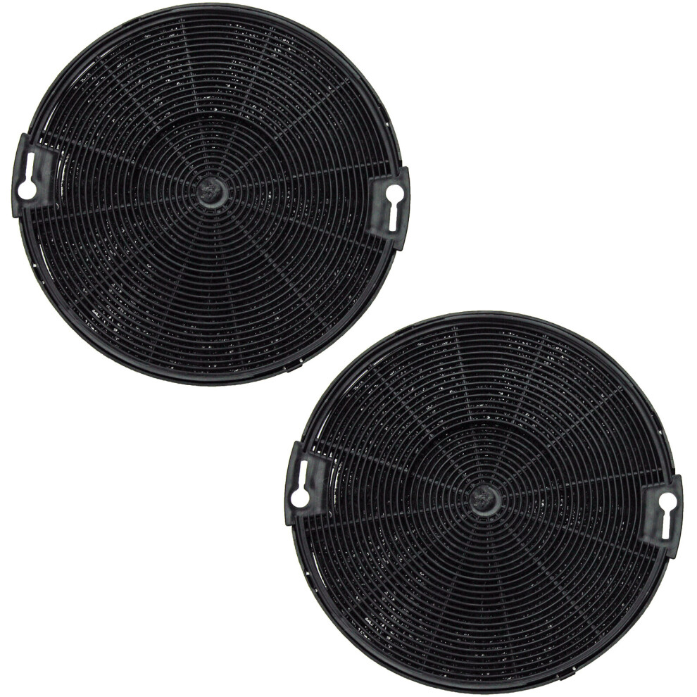 Spares2go Eff75 Type Carbon Filter For Electrolux Oven Cooker Hood Pack Of 2 Filters
