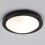 Litecraft Mari Large Flush Bathroom Light - Black 2