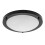 Litecraft Mari Large Flush Bathroom Light - Black 1
