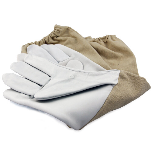 Beekeepers Medium Bee Gloves Quality Leather 1