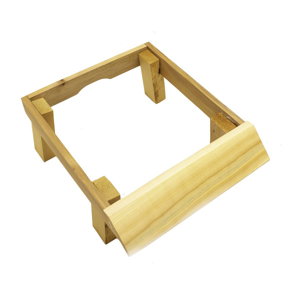 National Bee Hive Parts - Cedar Stand 4 Legs Alighting Board Easibee