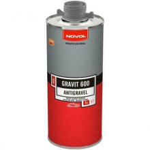 Novol Gravit 600 Protective Stonechip Antigravel Durable Black 1 Litre