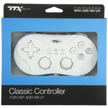 (White) WiiU TTX Classic Controller