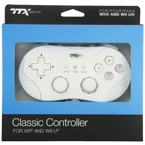 Nintendo (White) WiiU TTX Classic Controller