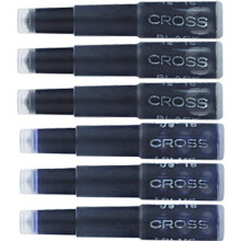 (Blue/Black Wash) Cross Fountain Pen Ink Cartridge 6 Per Card