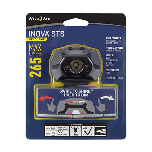 Nite Ize (Black) Nite Ize Inova Swipe to Shine HeadLamp 2