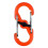 Nite Ize (Orange) Nite Ize S-Biner MicroLock Polycarbonate (2 Pack) 1