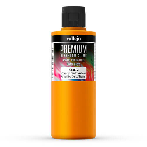 (Dark Yellow) Vallejo Paints Premium Colour 200mL