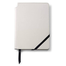 (A5, White) Cross Lined Journal