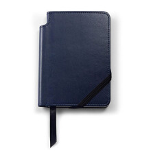 (A6, Navy) Cross Lined Journal