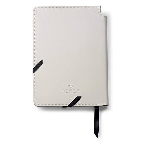 Cross (A5, White) Cross Lined Journal 1
