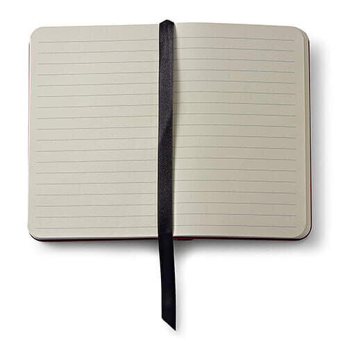 Cross (A6, Red) Cross Lined Journal 2