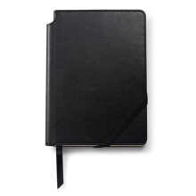 (A5, Black) Cross Lined Journal