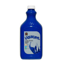 (Brill Blue) EC Liquicryl Junior Student Acrylic Paint 2L