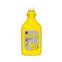 (Brill Yellow) EC Liquicryl Junior Student Acrylic Paint 2L