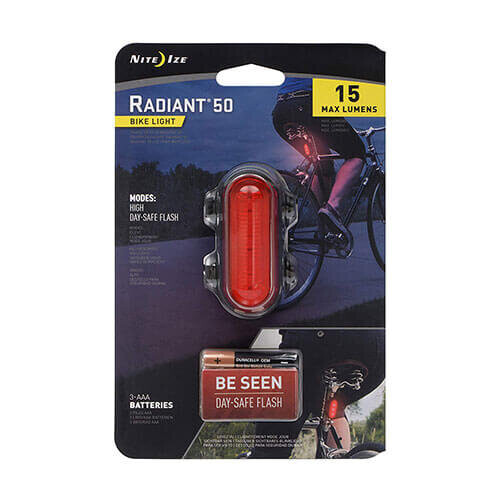 Nite Ize (Red) Nite Ize Radiant 50 Bike Light 1