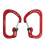 Nite Ize (#2, Red) Nite Ize SlideLock Carabiner Aluminum 1