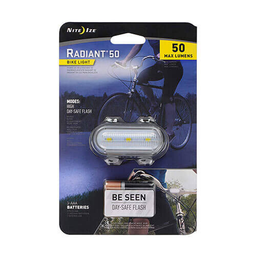 Nite Ize (White) Nite Ize Radiant 50 Bike Light 1