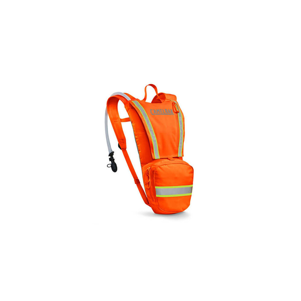 (Orange) CamelBak Ambush 3.0L Hi-Viz Crux Long Hydration Pack