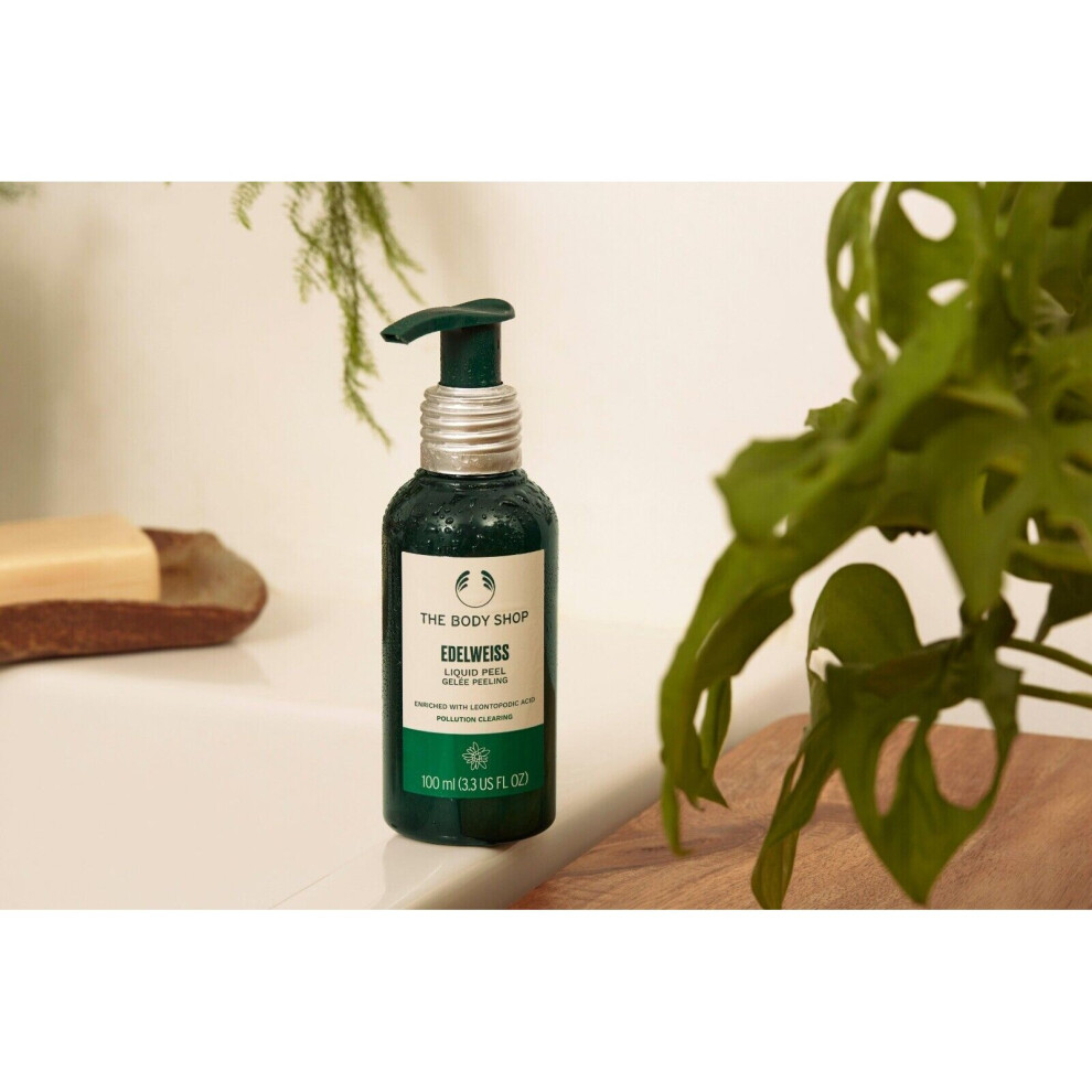 the body shop edelweiss liquid peel - 100ml