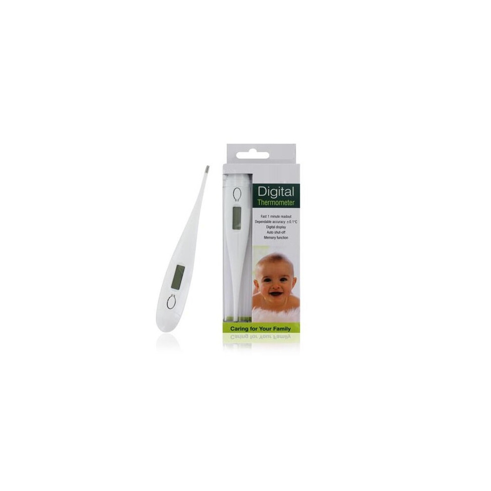 Digital LCD Thermometer Medical Oral Under Arm Baby Adult