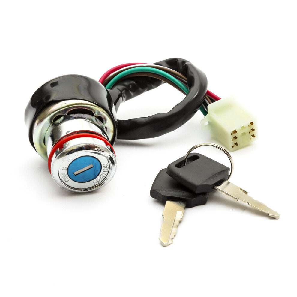 Kazuma 50Cc Meerkat Quad Bike Atv Ignition Key Switch Barrel 6 Chinese 5055583000386
