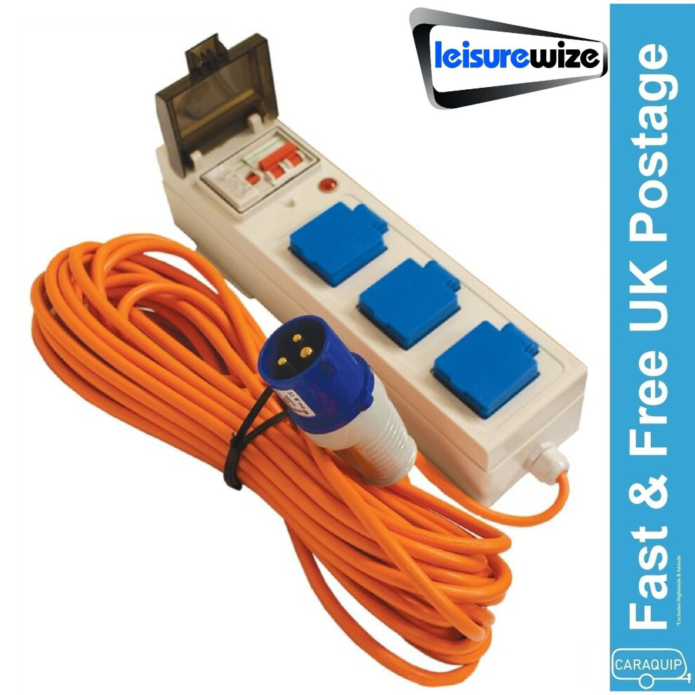 Streetwize Mobile Mains Unit Camping Caravan Motorhome Lwacc486 5026637659133